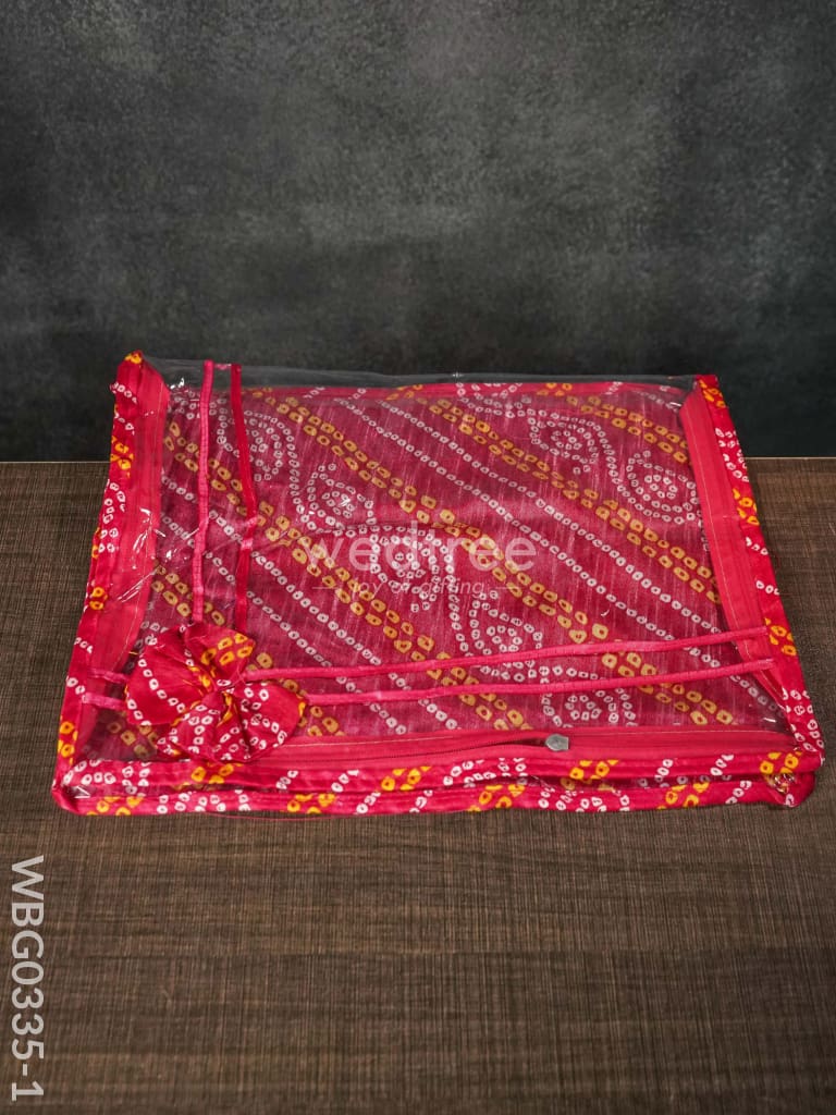 Bhandani Print Saree Cover - Wbg0335 Bags