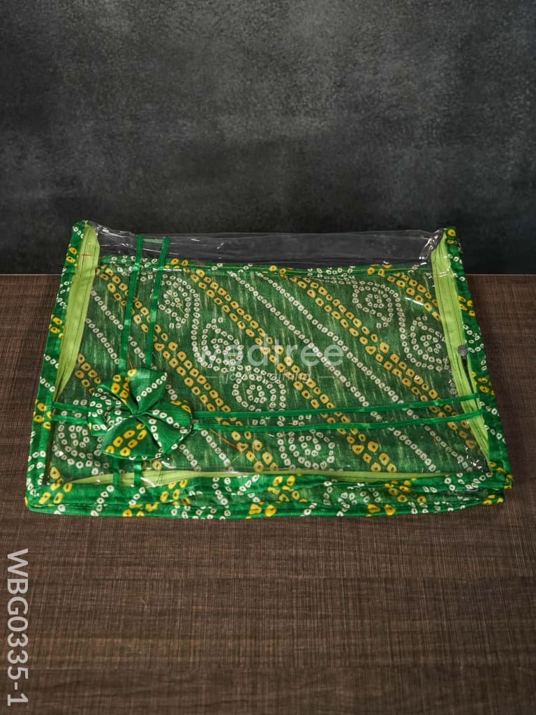 Bhandani Print Saree Cover - Wbg0335 Bags