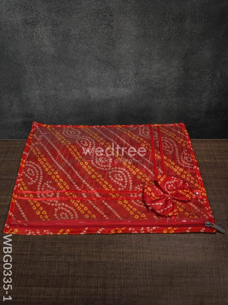 Bhandani Print Saree Cover - Wbg0335 Bags