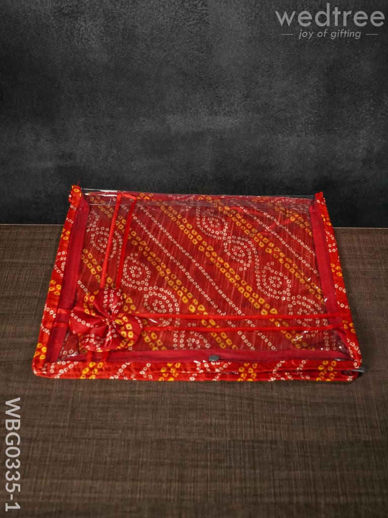 Bhandani Print Saree Cover - Wbg0335 Bags