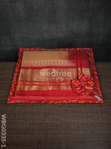 Bhandani Print Saree Cover - Wbg0335 Single With Bags