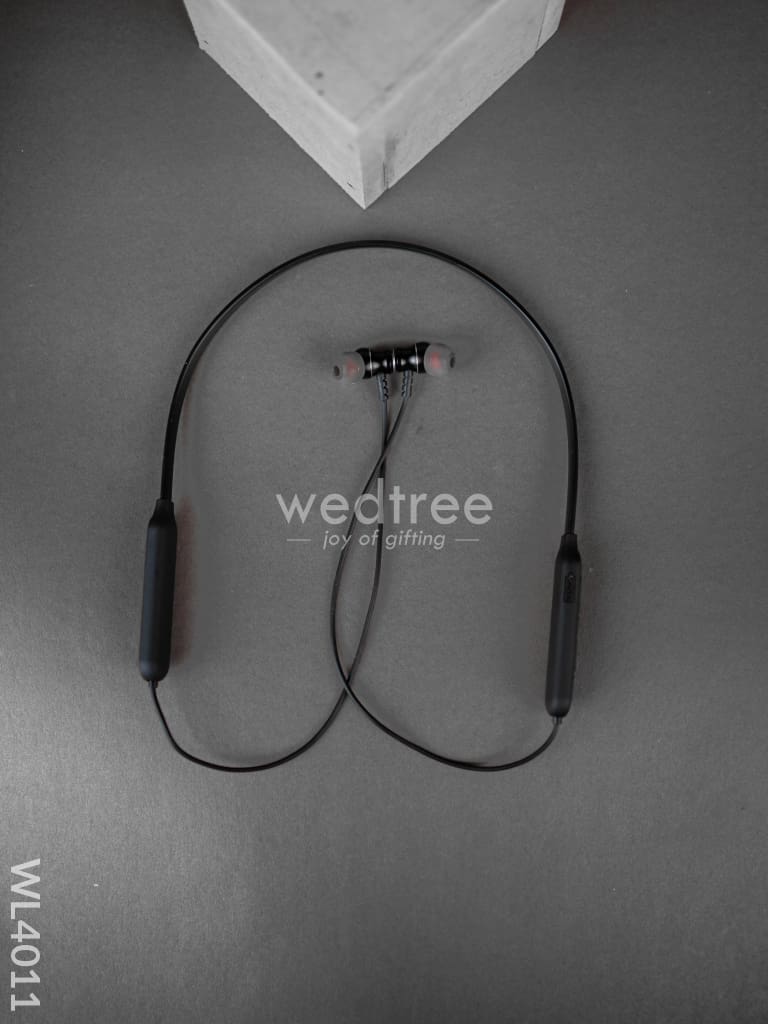 Bluetooth Neckband - Black Wl4011 Personalised Gifts