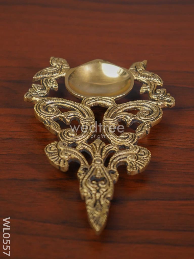 Brass Aarti Diya - Wl0557