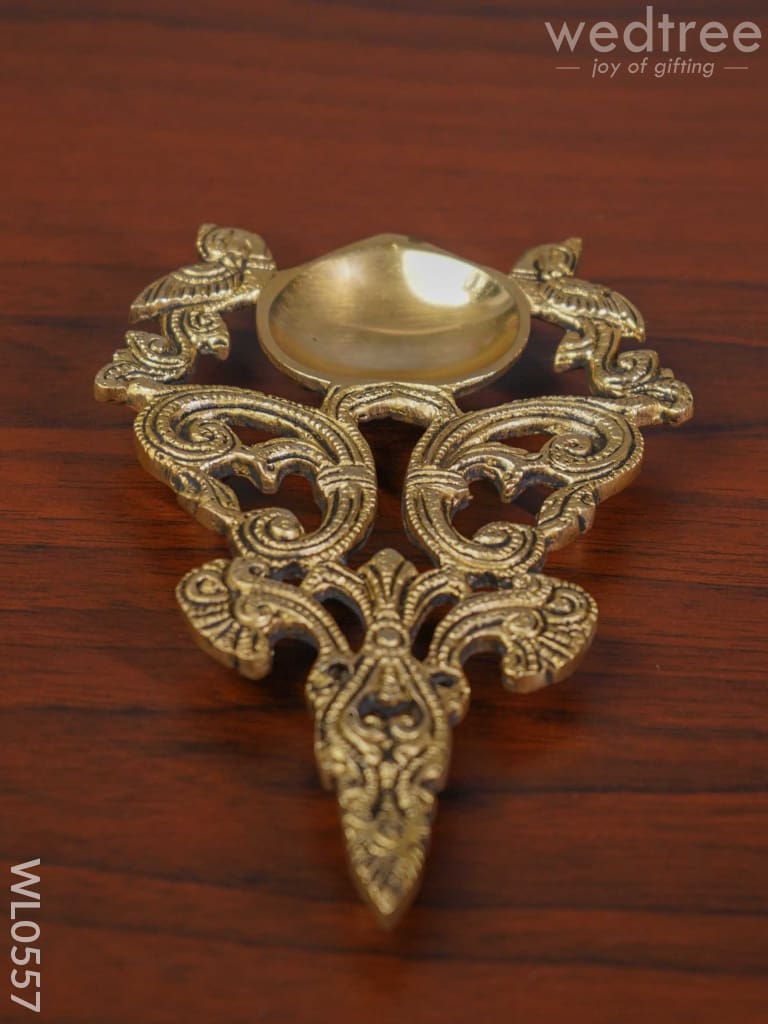 Brass Aarti Diya - Wl0557