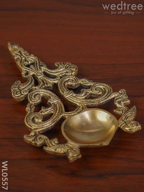 Brass Aarti Diya - Wl0557