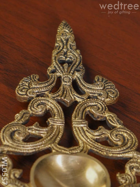 Brass Aarti Diya - Wl0557