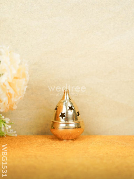 Brass Akhand Diya - Wbg1531 Rg