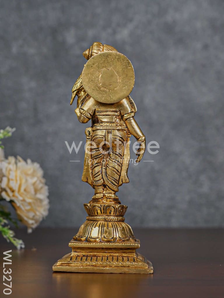 Brass Meenakshi Idol - Wl3270 Figurines