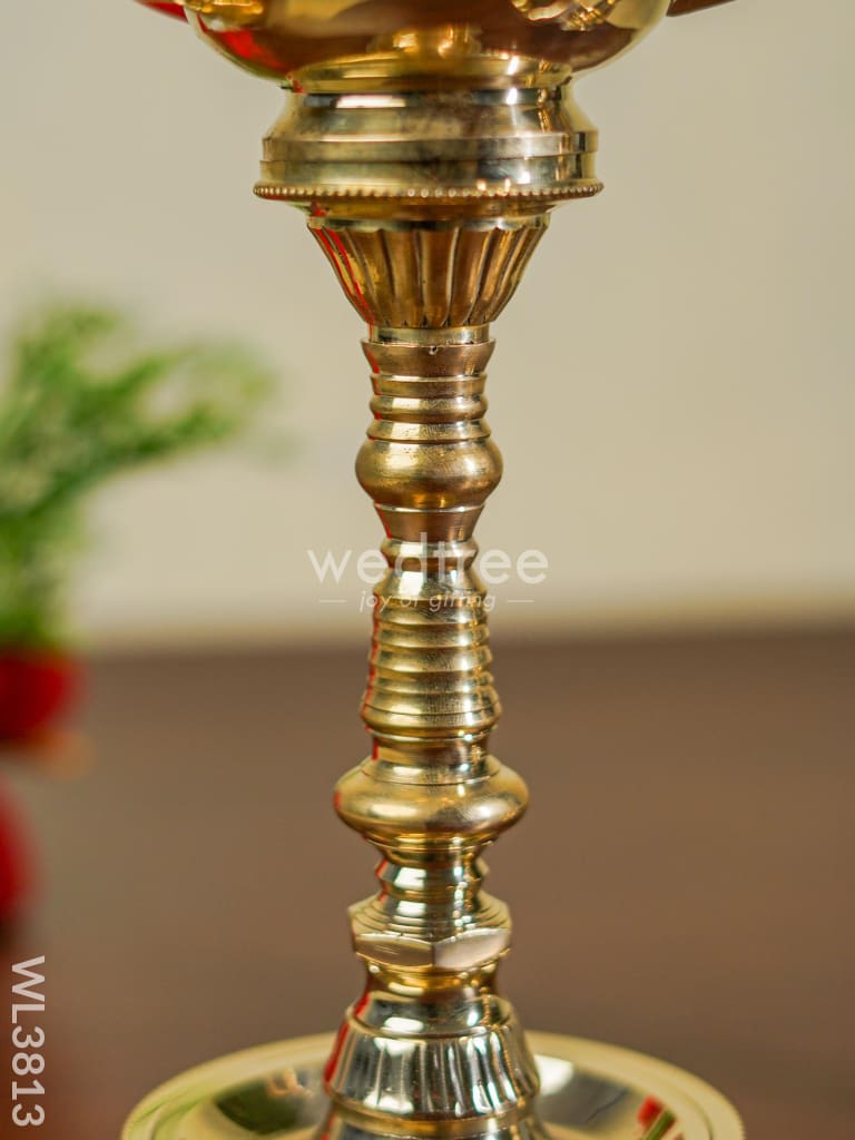 Brass Annapakshi Kuthu Vilaku - 12 Inch Wl3813 Diya