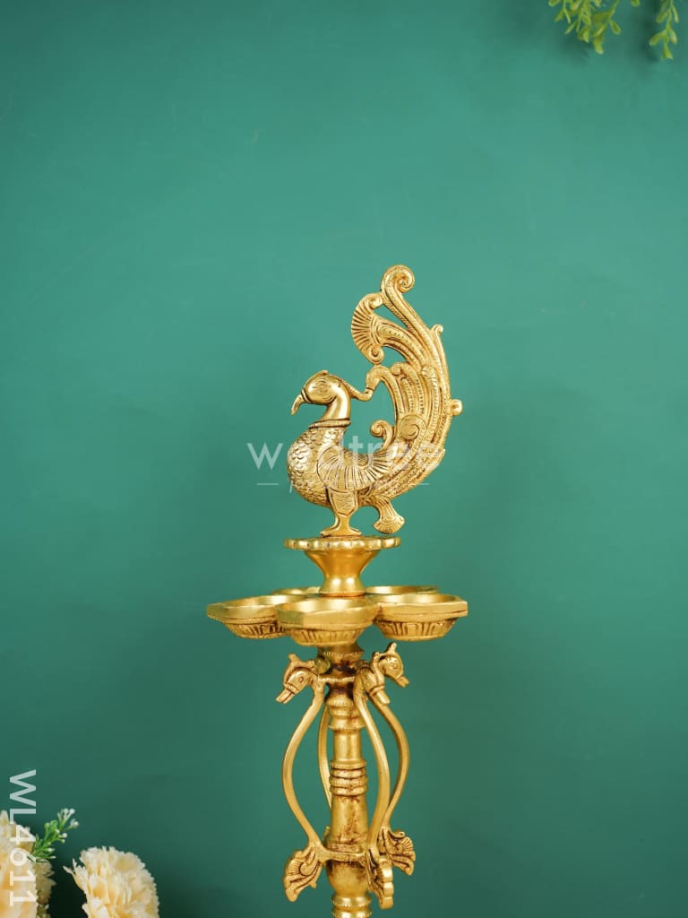 Brass Annapakshi Kuthu Vilaku - Wl4611 Diya