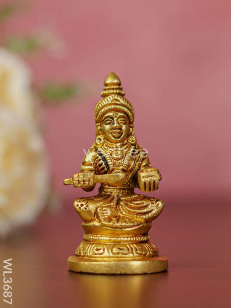 Brass Annapoorni Idol - Wl3687 Figurines