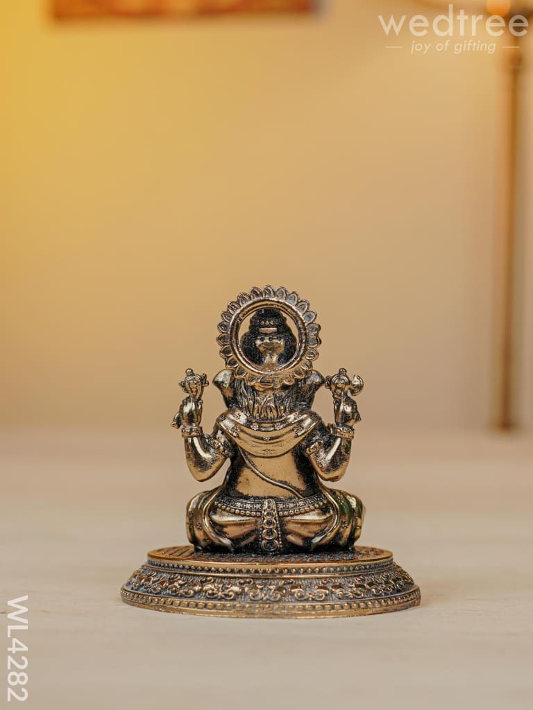 Brass Antique Ganesha Idol - Wl4282 Figurines