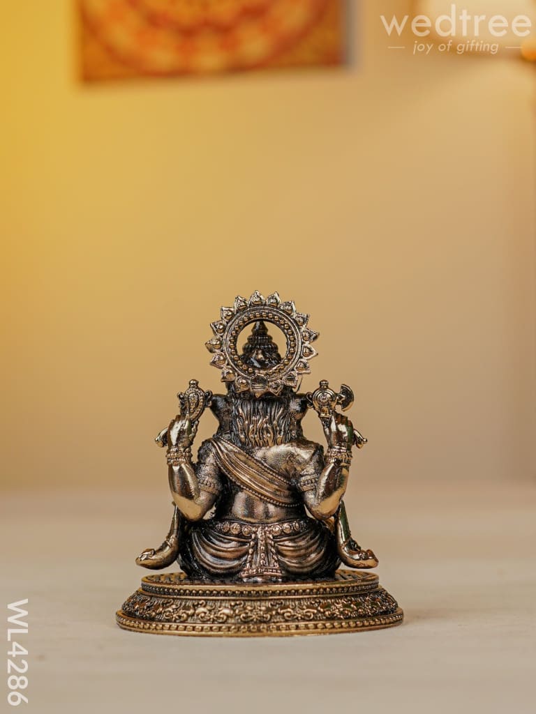 Brass Antique Ganesha Idol - Wl4286 Figurines