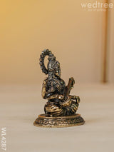 Brass Antique Saraswathi Idol - Wl4287 Figurines