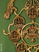 Brass Ashatalakshmi Wall Hanging - Wl2430 Diya