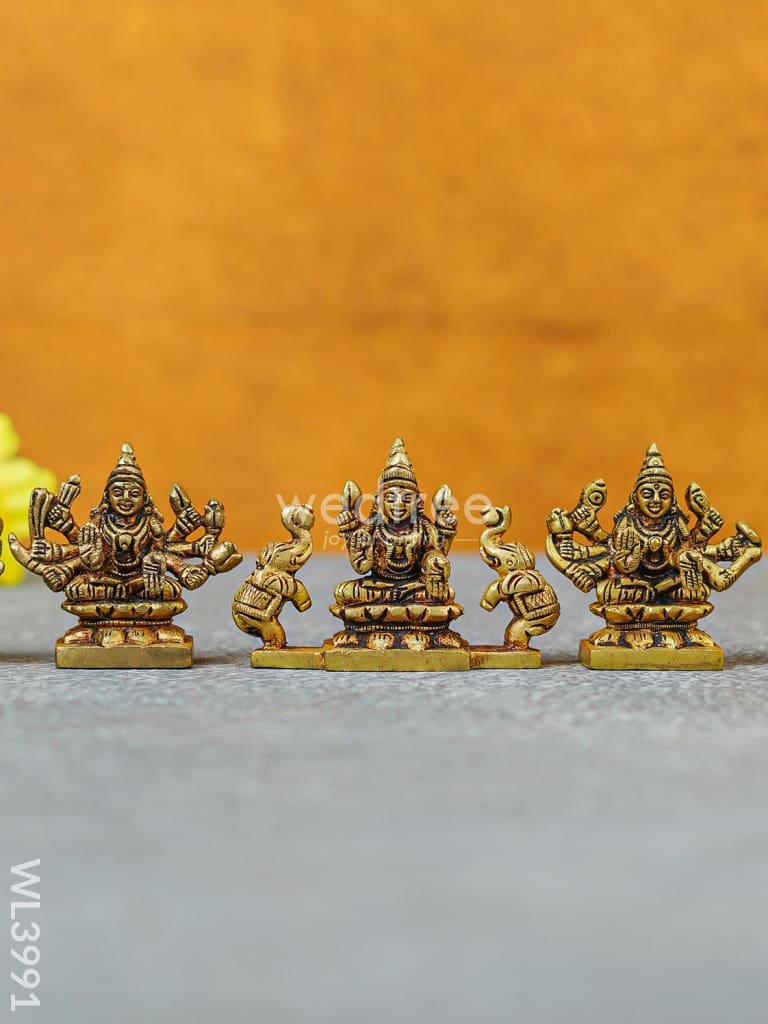 Brass Ashtalakshmi - 2.5 Inch Wl3991 Figurines