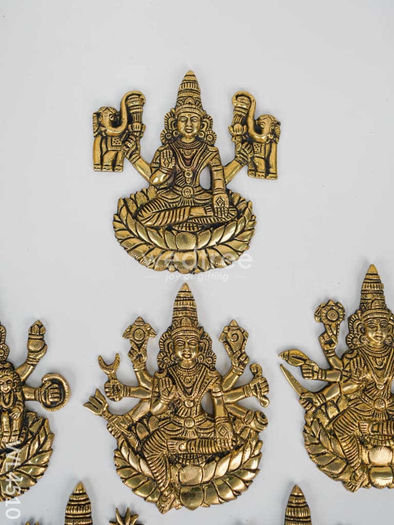 Brass Ashtalakshmi Idol - Wl4510 Figurines