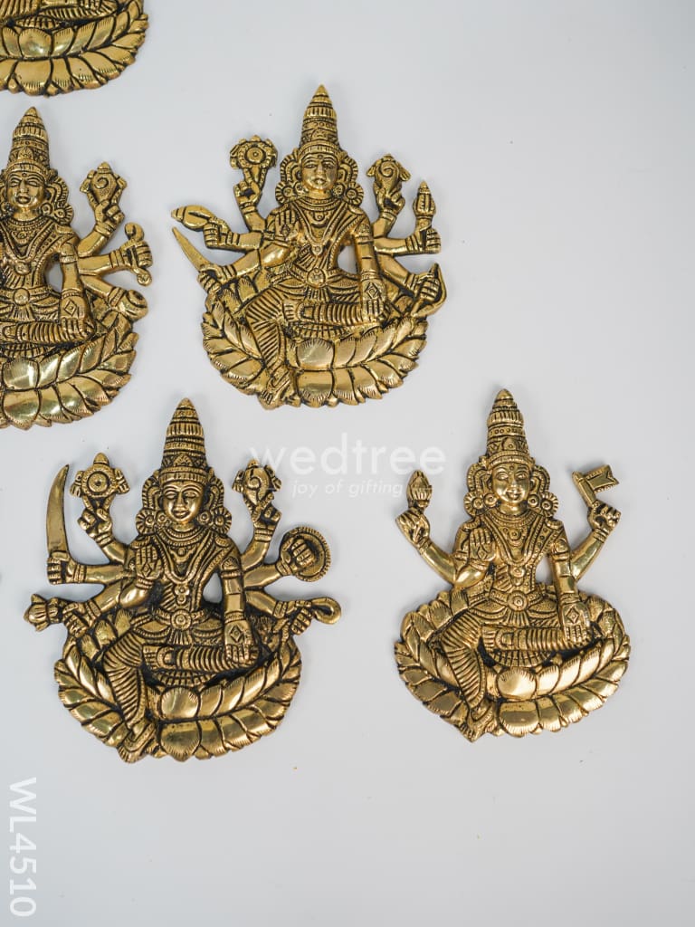 Brass Ashtalakshmi Idol - Wl4510 Figurines