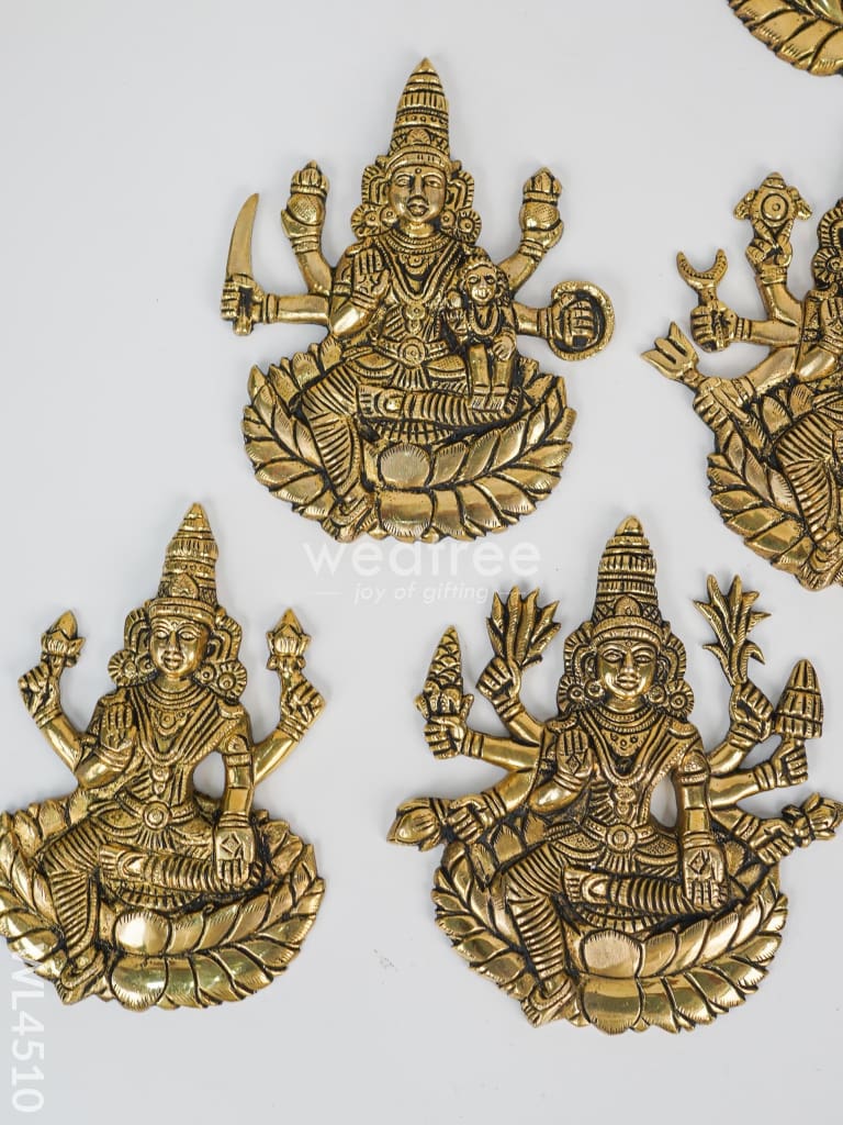 Brass Ashtalakshmi Idol - Wl4510 Figurines