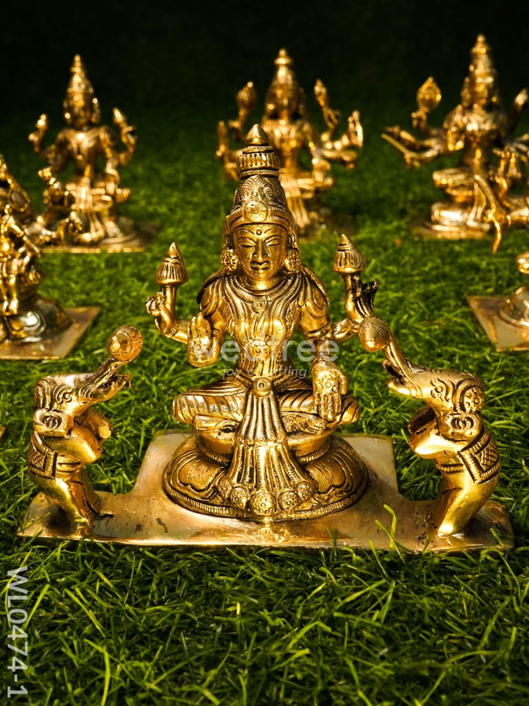 Ashtalakshmi Idols - Wl0474 Brass Figurines