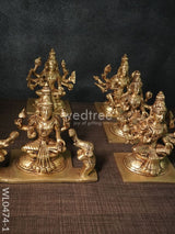 Ashtalakshmi Idols - Wl0474 Brass Figurines