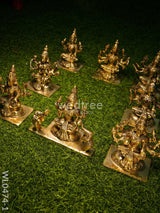 Ashtalakshmi Idols - Wl0474 Brass Figurines