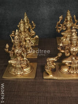 Ashtalakshmi Idols - Wl0474 Brass Figurines