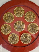 Brass Astalakshmi Round Frame - Wl4409 Frames