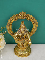 Brass Ayyappan Idol - Wl4630 Figurines