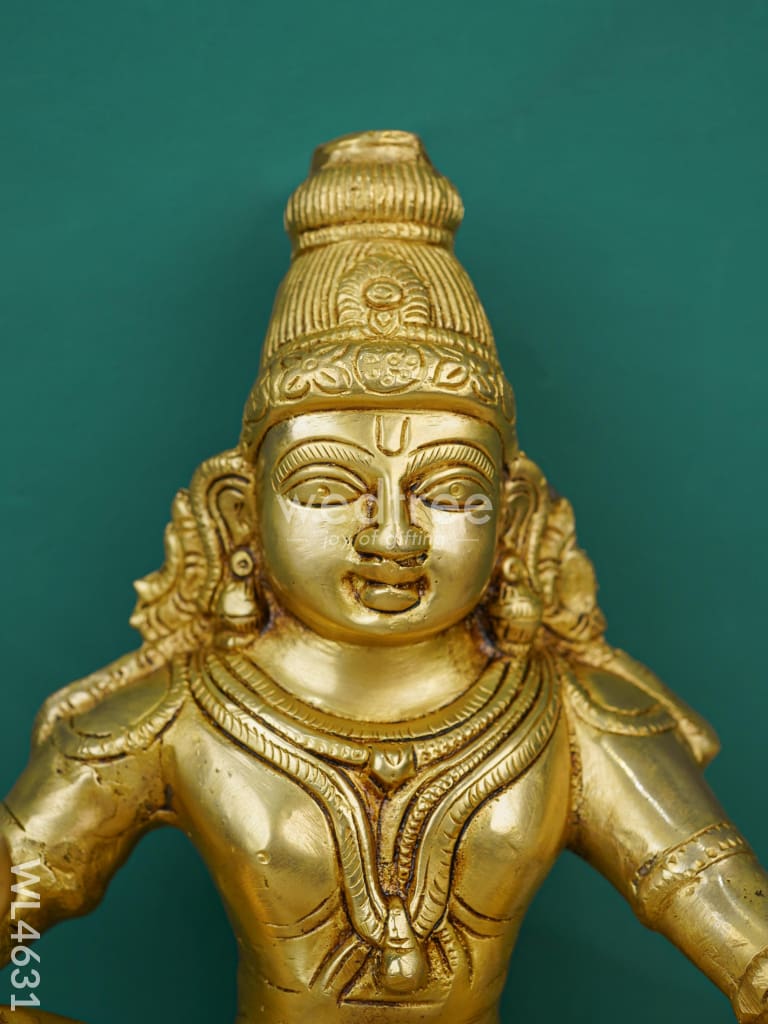 Brass Ayyappan Idol - Wl4631 Figurines