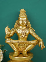 Brass Ayyappan Idol - Wl4631 Figurines