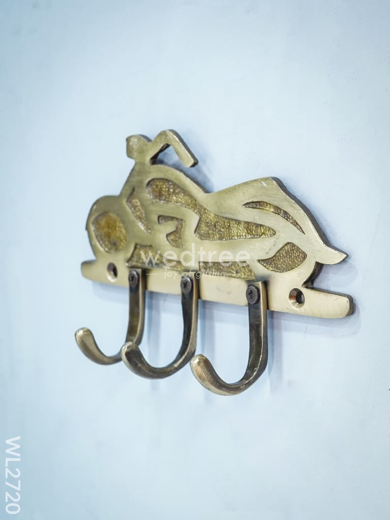 Brass Bike Key Hanger - Wl2720 Utility