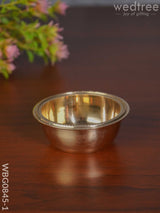 Brass Bowl - Wbg0845 Pooja Utilities