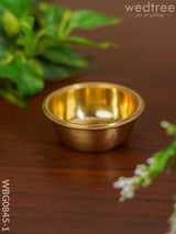 Brass Bowl - Wbg0845 Pooja Utilities