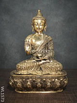 Brass Buddha Blessing Idol - Wl1573 Figurines