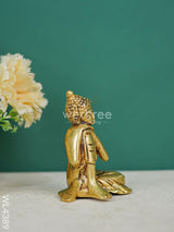 Brass Buddha Resting Statue - Wl4389 Figurines