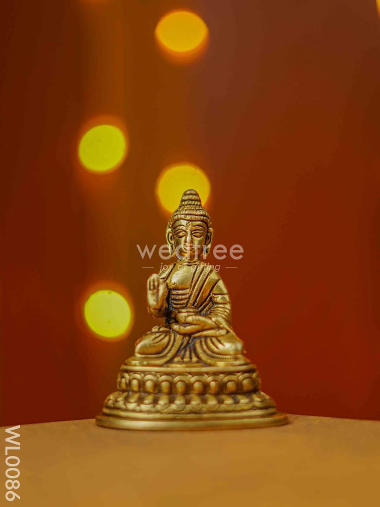 Brass Buddha - Wl0086 Figurines