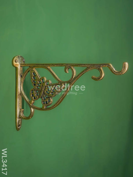 Brass Butterfly Bracket - Wl3417 Figurines