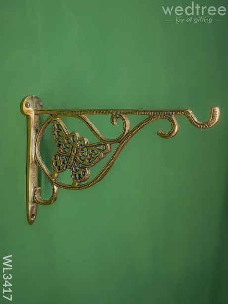 Brass Butterfly Bracket - Wl3417 Figurines