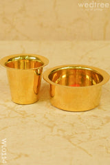 Brass Coffee Dabara Set - Wl0114 Utility