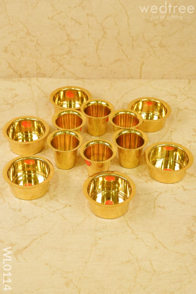 Brass Coffee Dabara Set - Wl0114 Utility