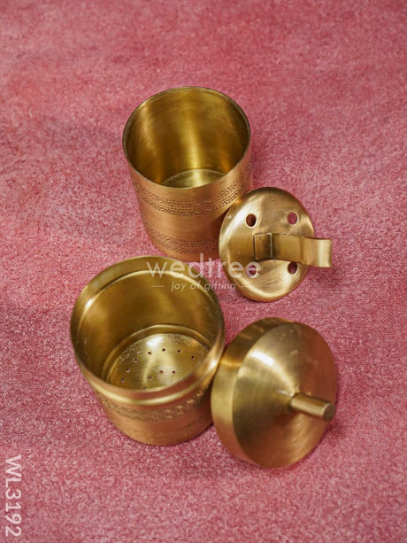 Brass Coffee Filter With Dabara Set - Wl3192 Utility