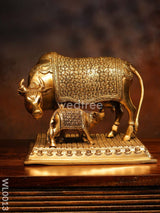 Brass Cow And Calf - Wl0013 Figurines