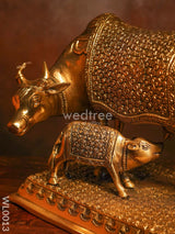 Brass Cow And Calf - Wl0013 Figurines