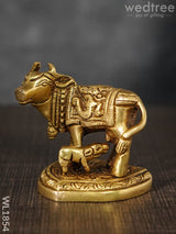 Brass Cow And Calf - Wl1854 Figurines