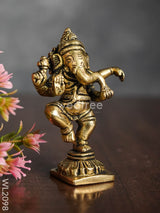 Brass Dancing Ganesha - Wl2098 Figurines