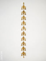 Brass Dasavataram Hanging With Bells - Set Of 2 Wl4087 Wall