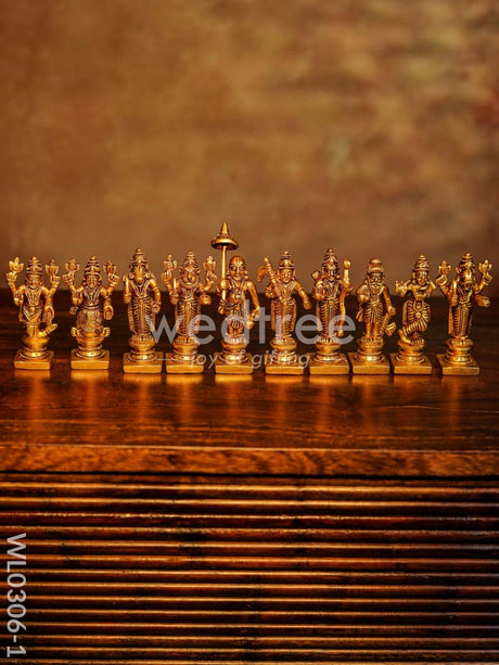 Brass Dasavathar Idols - Wl0306-1 Figurines