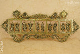 Dasavathar Wall Hanging (Single Frame) - Brown Antique Finish Wl0241 Brass Figurines