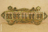 Dasavathar Wall Hanging (Single Frame) - Brown Antique Finish Wl0241 Brass Figurines